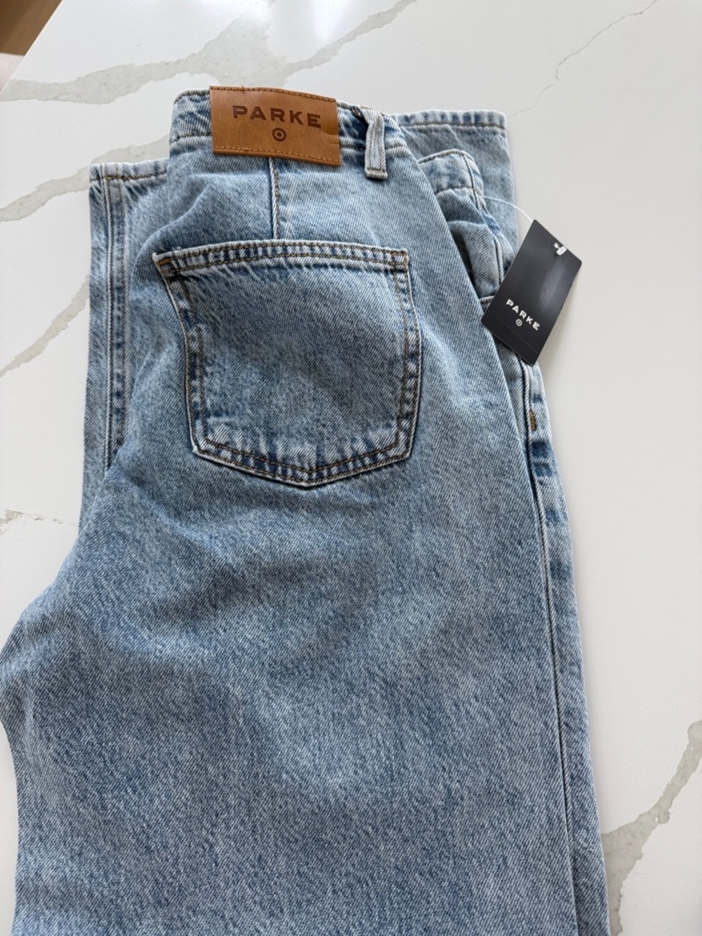 Parke Light Blue Boyfriend Jeans - Women's Casual Fit